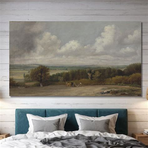 Ploughing Scene In Suffolk John Constable canvas print