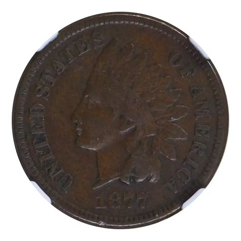 1877 Indian Head Cent NGC XF-40 BN - Olevian Numismatic Rarities