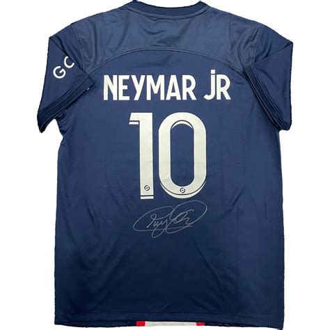 Soccer - Neymar Jr. Signed & Framed PSG Jersey | Taylormade Memorabilia ...