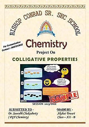 Class 12 CBSE Board Chemistry Project on CHEMICAL KINETICS - (ALl ...