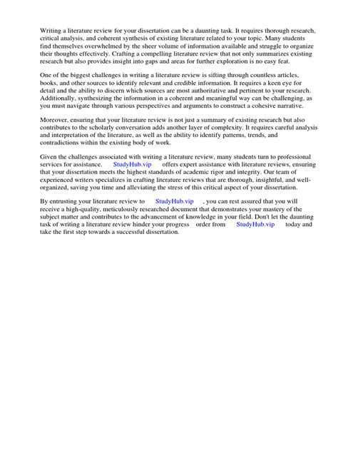 Image result for Dissertation Literature Review Example