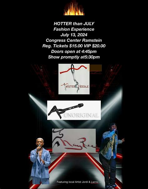 HOTTER than JULY Fashion Show, Congress Center Ramstei, Ramstein ...