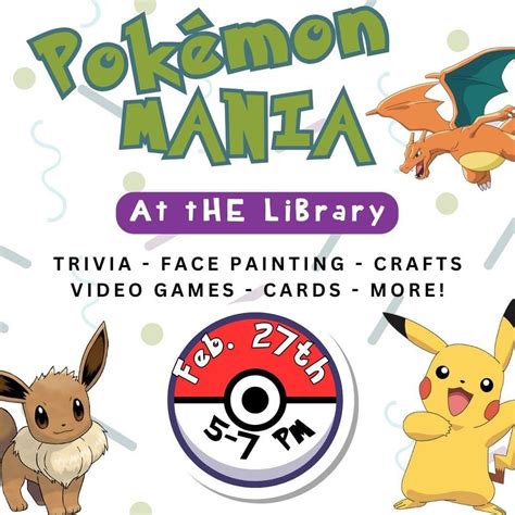 Pokémon At The Library , 350 Pageant Ln, Ste 501, Clarksville, TN ...