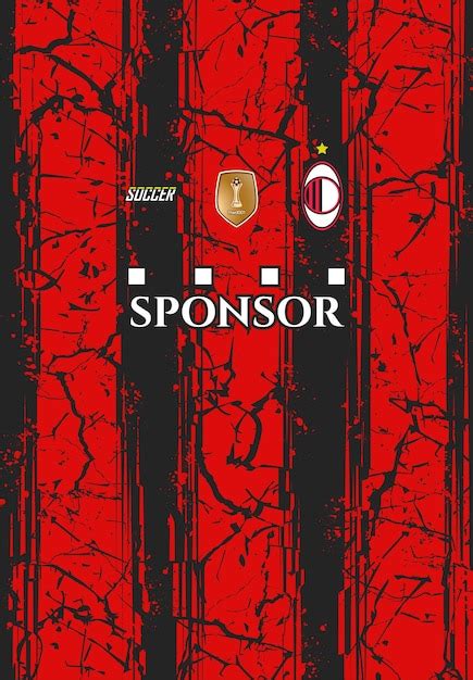 Soccer jersey design for sublimation | Premium Vector