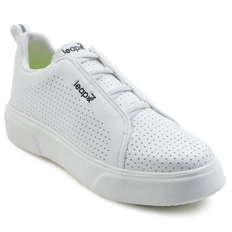 Buy Leap7x Lacing White Casual Sneakers For Men CROATIA-2E By Liberty