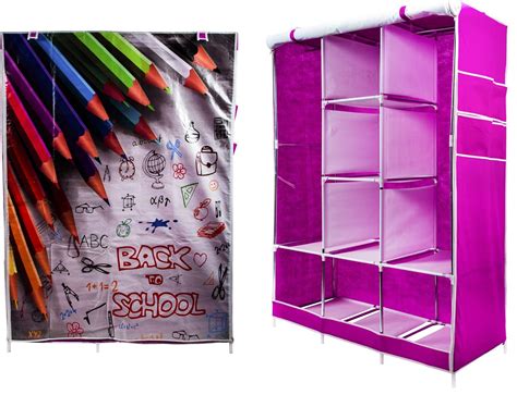 GTC® 6+2 Shelves Fancy and Foldable Collapsible Closet Cabinet Cloth ...