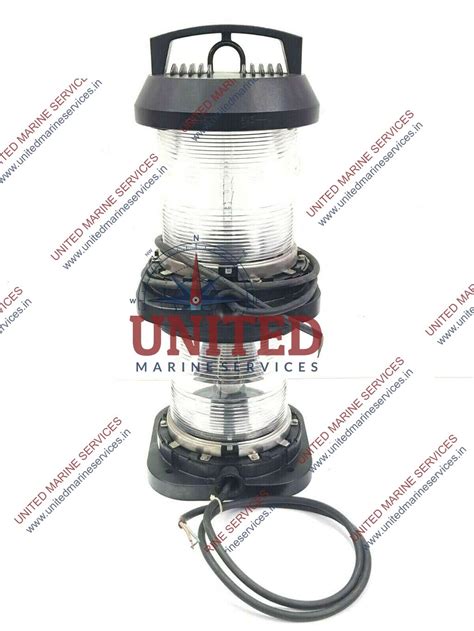 AQUA SIGNAL SERIES 70M DOUBLE SIGNAL WHITE NAVIGATION LIGHT | United ...