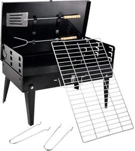 fyg FORTABLE BBQ with 6 Skewer Charcoal Grill Price in India - Buy fyg ...
