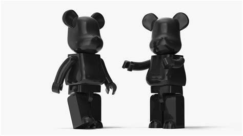 Collectible Figure Bearbrick Black 3D Model - TurboSquid 2246379