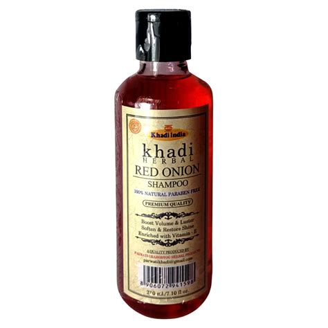 Buy Khadi Herbal Red Onion Shampoo Online at Low Prices in India ...