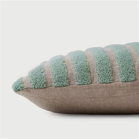 Striped Green Oblong Cushion Cover – SanctuaryLiving