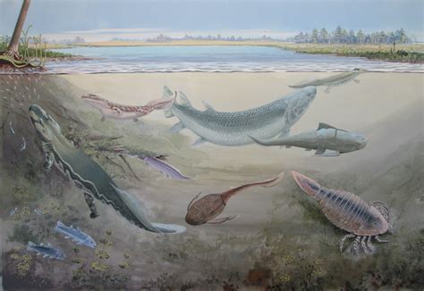 Prähistorische Fische