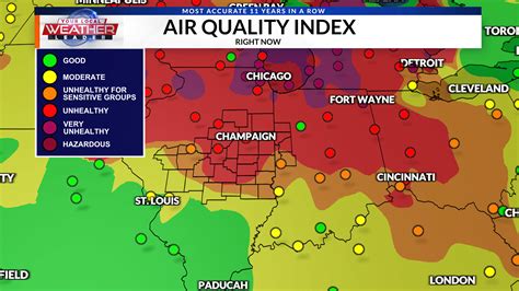 Thick wildfire smoke invades Central Illinois, reduces air quality to ...