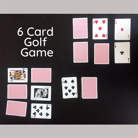 Golf Card Game Rules (Simple & Printable): How to play 9, 6 & 4 Card Golf