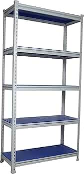 Mil-Nil Prime CRC Sheet 5 Shelf Multipurpose Boltless Rack, 72 x 36 x ...