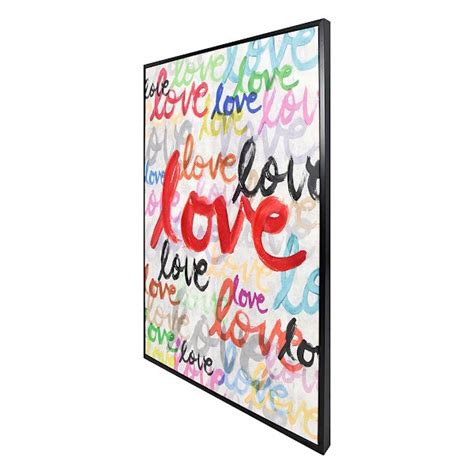 Love Framed Canvas Wall Art | At Home