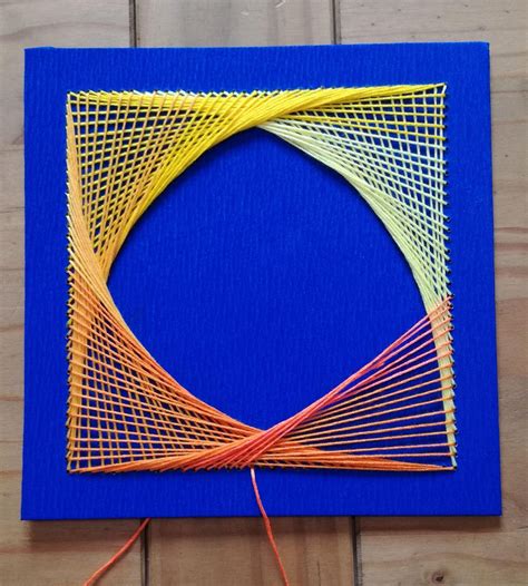 Image result for String Art Tutorial Geometric