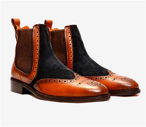 Genuine Leather Handmade Shoes - Unique Design & Premium Quality Dark ...