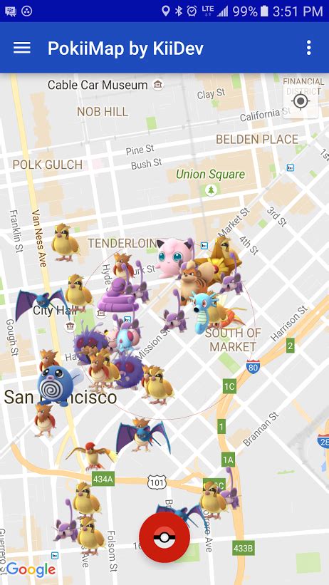 Aplikasi Radar untuk Melacak Pokemon Go di Android