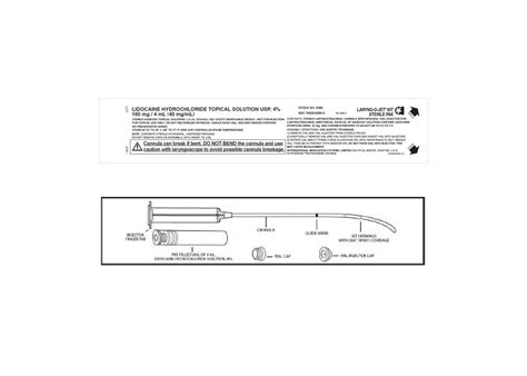 International Medication Systems Laryng-O-Jet Lidocaine HCl 4%, 40 mg / mL Solution Single Use ...