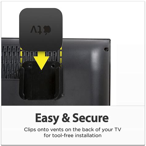 TotalMount Apple TV Mount (Compatible with 2nd and 3rd generation Apple ...