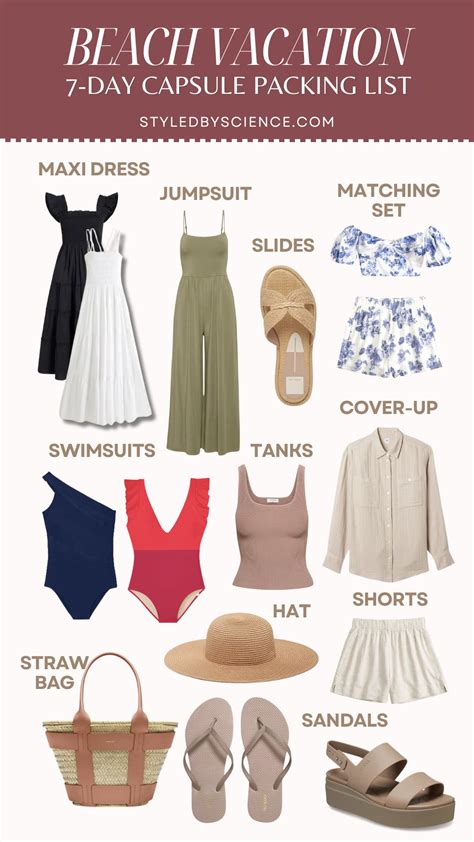 Beach Vacation Outfits