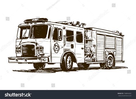 How To Draw Fire Truck
