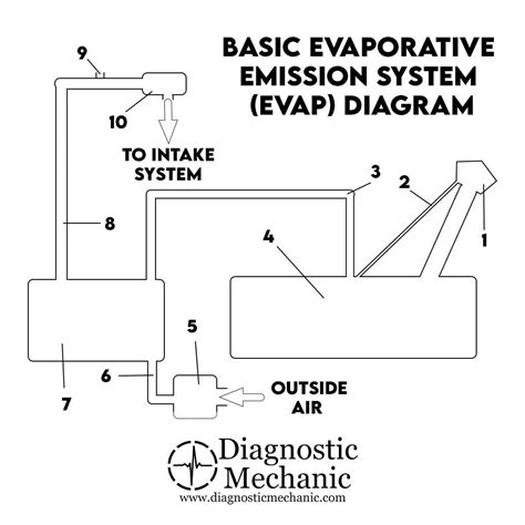 How does the Evaporative Emission System (EVAP) work?