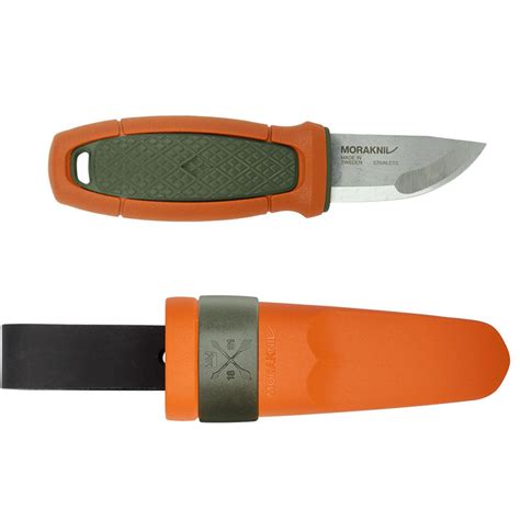 MoraKniv Mora of Sweden Orange Green Eldris Hunting S | Red Hill Cutlery