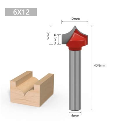 Buy V Grooving Router Bit End Mill Woodworking Carving Milling V ...