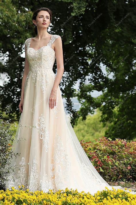 Lace strap wedding dress 60 photos - Astyledwedding.com