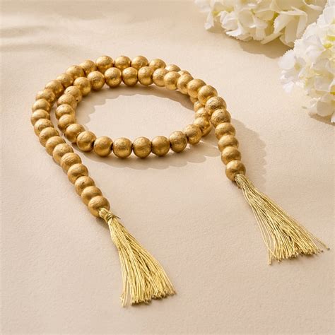 Buy Stellar Celestial Wooden Decorative Beads with Tassels from Home ...