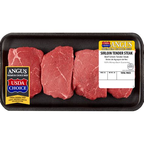 Beef Choice Angus Sirloin Tender Steak