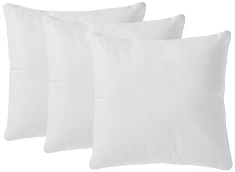 Buy Amazon Brand - Solimo Microfiber Filled Cushion, 16 x 16 inch (40.6 ...
