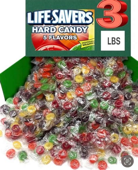 Amazon.com : Life Savers Assorted Fruit Flavors and Colors Hard Candy ...