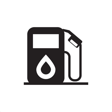 gas station logo vector design icon, this vector can be used for basic ...