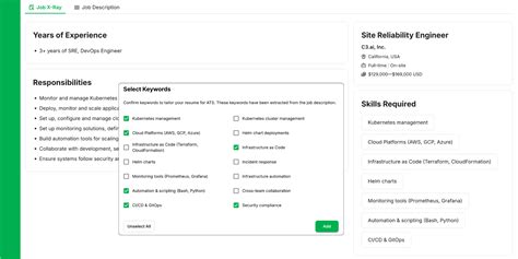Scan Job Descriptions with Job X-Ray