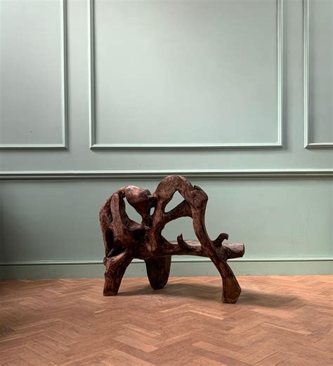 A Mid Twentieth Century Root Bench For Sale at 1stDibs