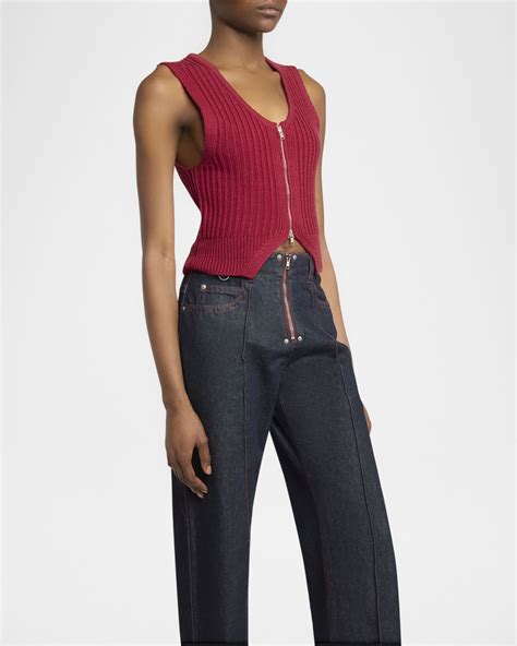 Etoile Isabel Marant Devima Zip Vest | Neiman Marcus