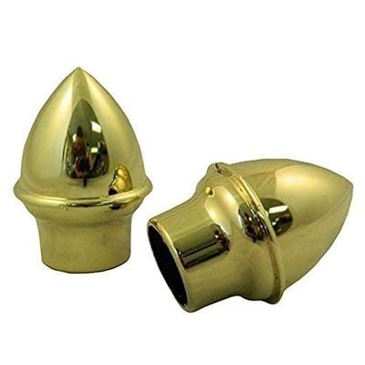 Buy Gettysburg Flag Works Gold Colored Plastic Acorn Finials Pair 1 ...