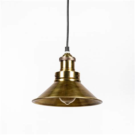 Buy Pendant Lamps | Trichter Pendant Lamp (Brass) | Shop at The Purple ...