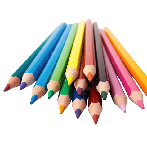 Color Pencil Cartoon Png