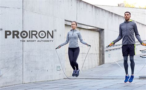 Buy PROIRON Skipping Rope(BLACK), Speed Rope with Premium Bearing, Jump ...