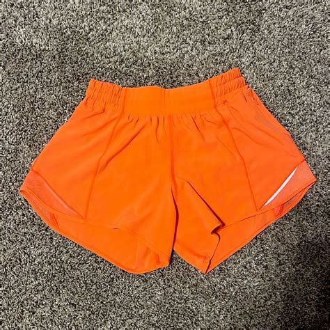 gymshark orange shorts