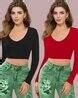Buy Red Tops for Women by DREAM BEAUTY FASHION Online | Ajio.com