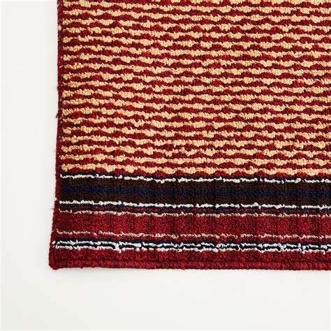 Buy Winsor Zebra Red Textured Woven Runner - 40cm x 100cm from Home ...