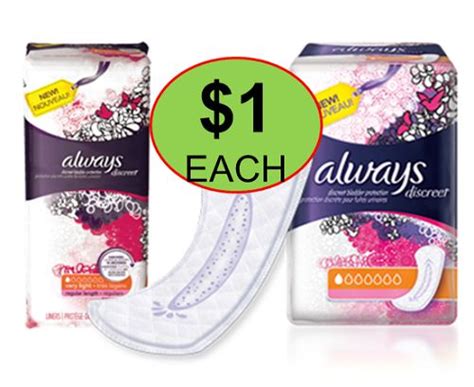 Always Discreet and Pads Liners 的图像结果