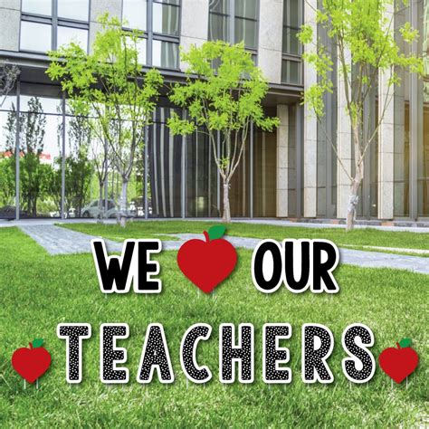 Teacher Appreciation First And Last Day Of School Yard Sign ...