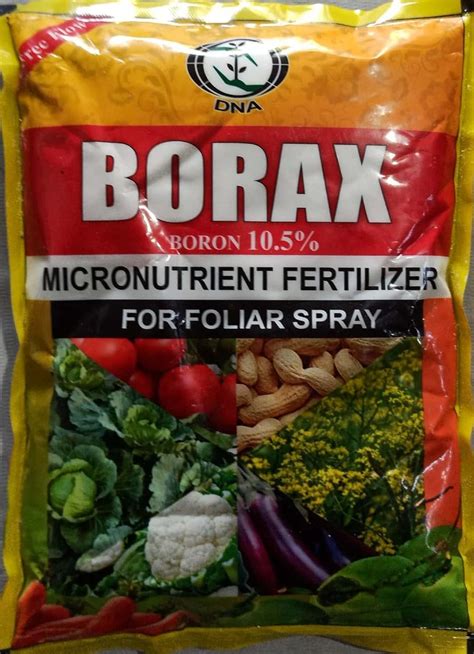 Generic Borax 10.5% Boron Micronutrient Fertilizer (1 KG) : Amazon.in ...