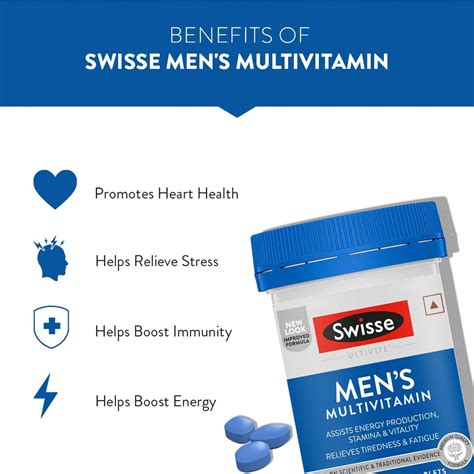 Buy SWISSE MENS MULTIVITAMIN SUPPLEMENT (36 HERBS) FOR ENERGY, STAMINA ...